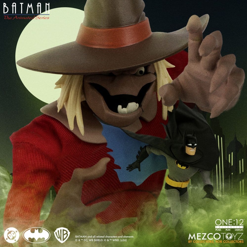 Batman: Die Zeichentrickserie One:12 Collective Actionfigur Scarecrow 17 cm - Preorder - ETA: 25.03.2027