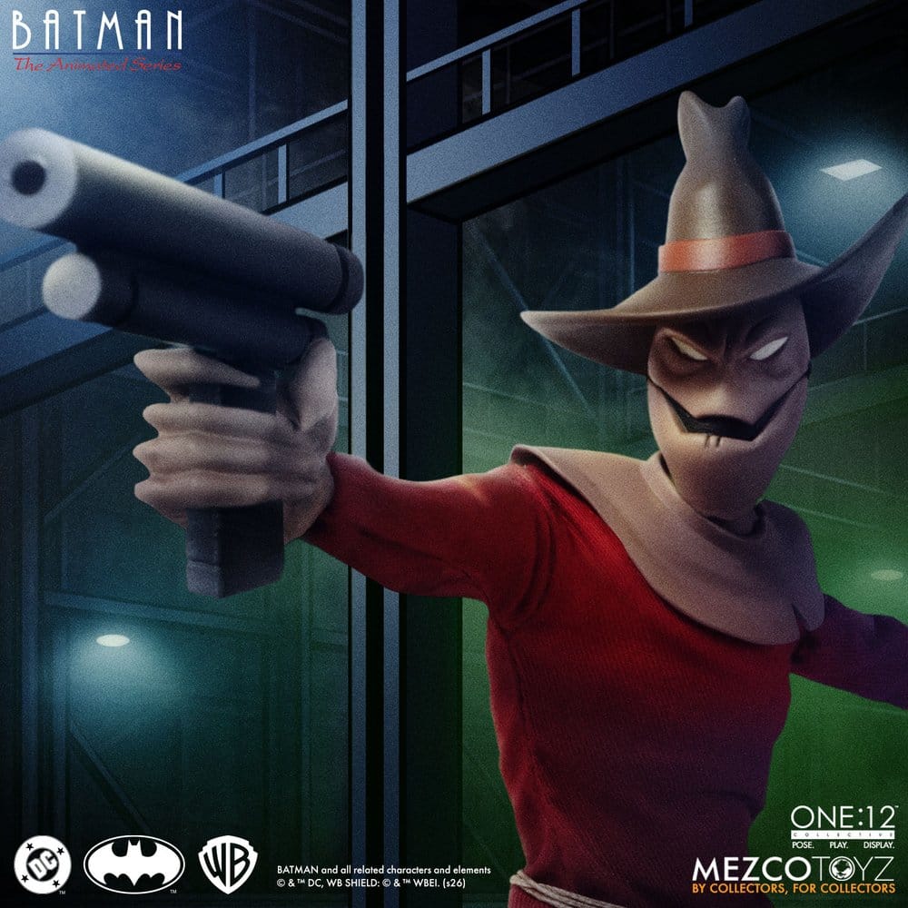 Batman: Die Zeichentrickserie One:12 Collective Actionfigur Scarecrow 17 cm - Preorder - ETA: 25.03.2027