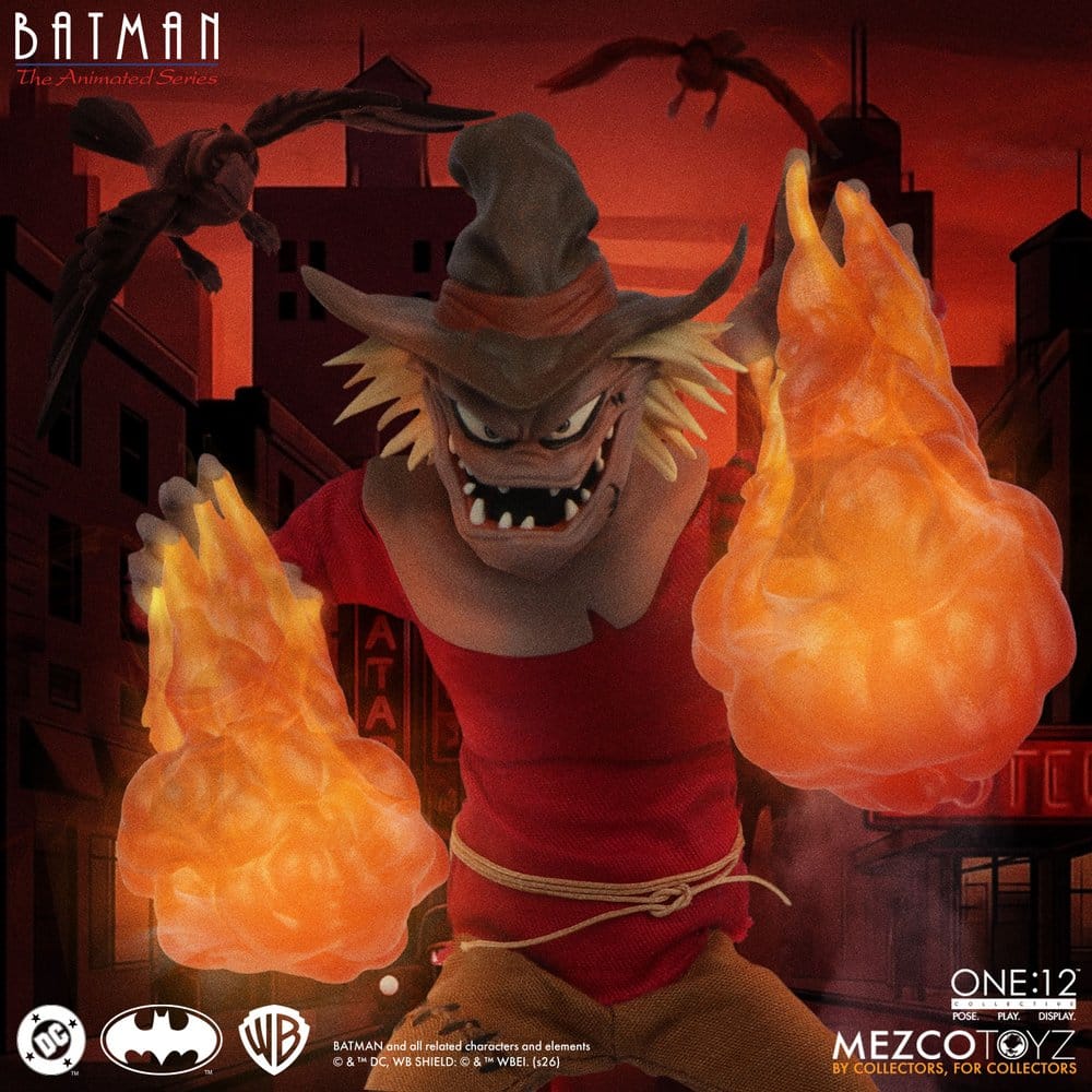 Batman: Die Zeichentrickserie One:12 Collective Actionfigur Scarecrow 17 cm - Preorder - ETA: 25.03.2027