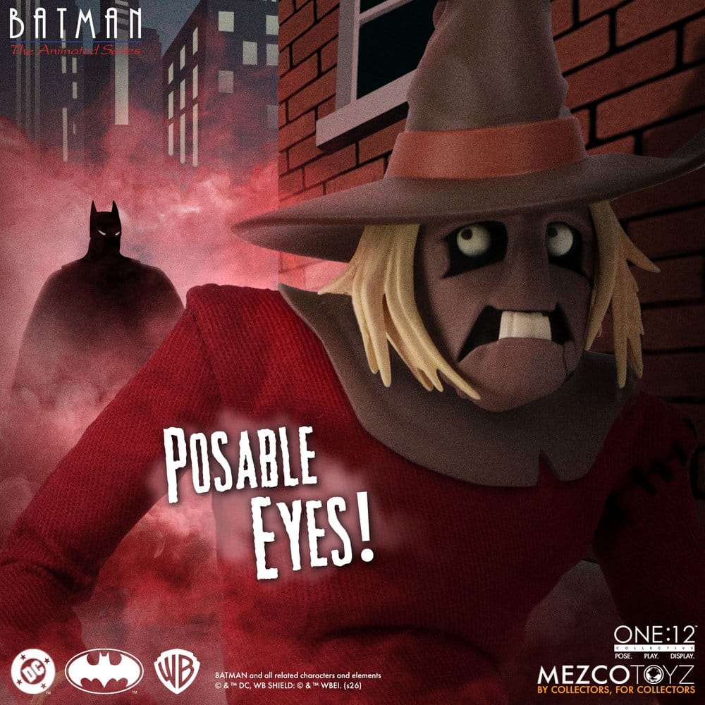 Batman: Die Zeichentrickserie One:12 Collective Actionfigur Scarecrow 17 cm - Preorder - ETA: 25.03.2027