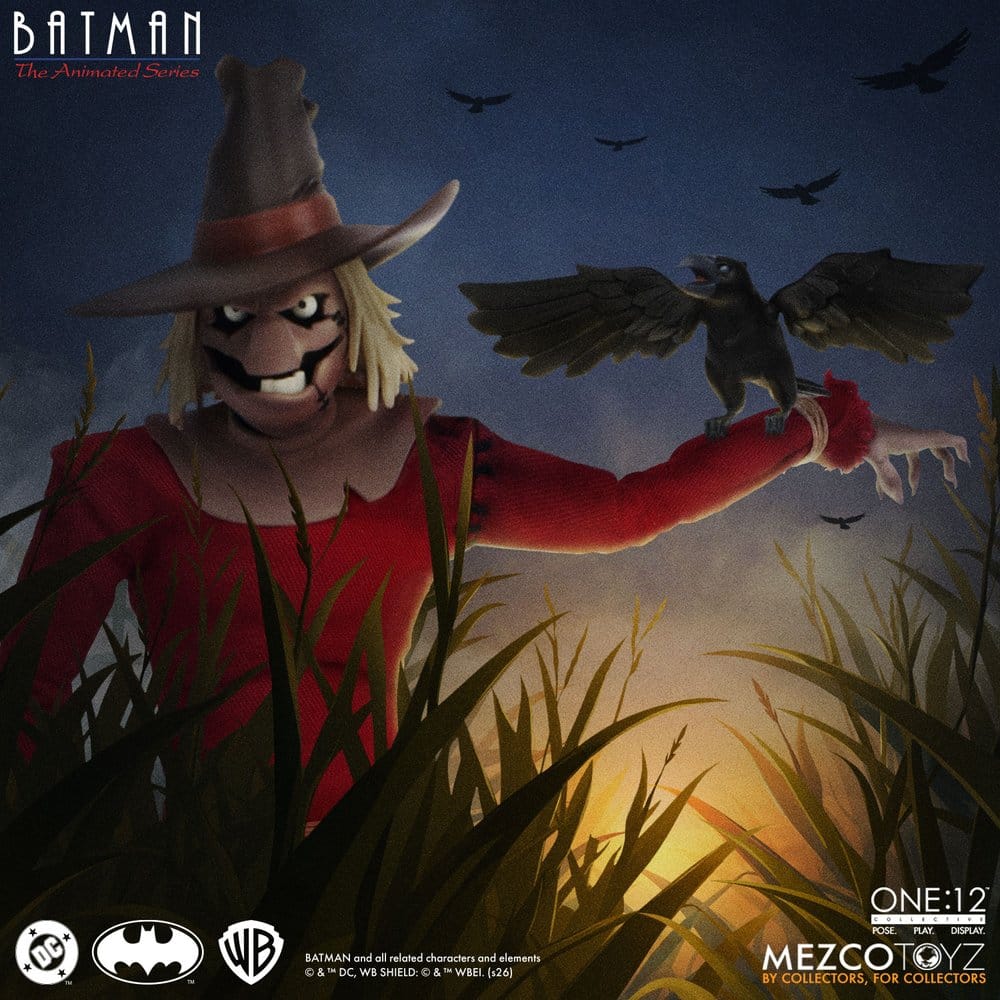 Batman: Die Zeichentrickserie One:12 Collective Actionfigur Scarecrow 17 cm - Preorder - ETA: 25.03.2027