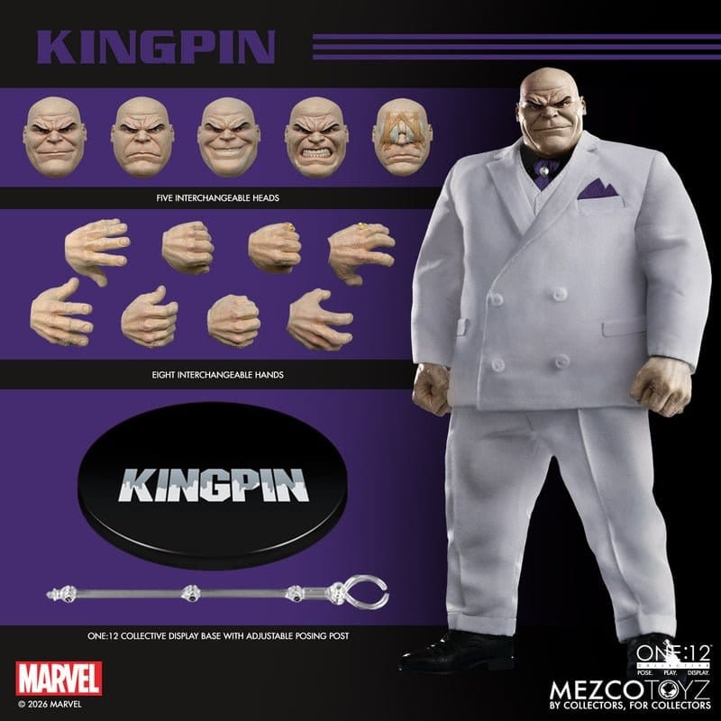 Marvel Comics One:12 Collective Actionfigur 1/12 Kingpin 18 cm - Preorder - ETA: 25.06.2027
