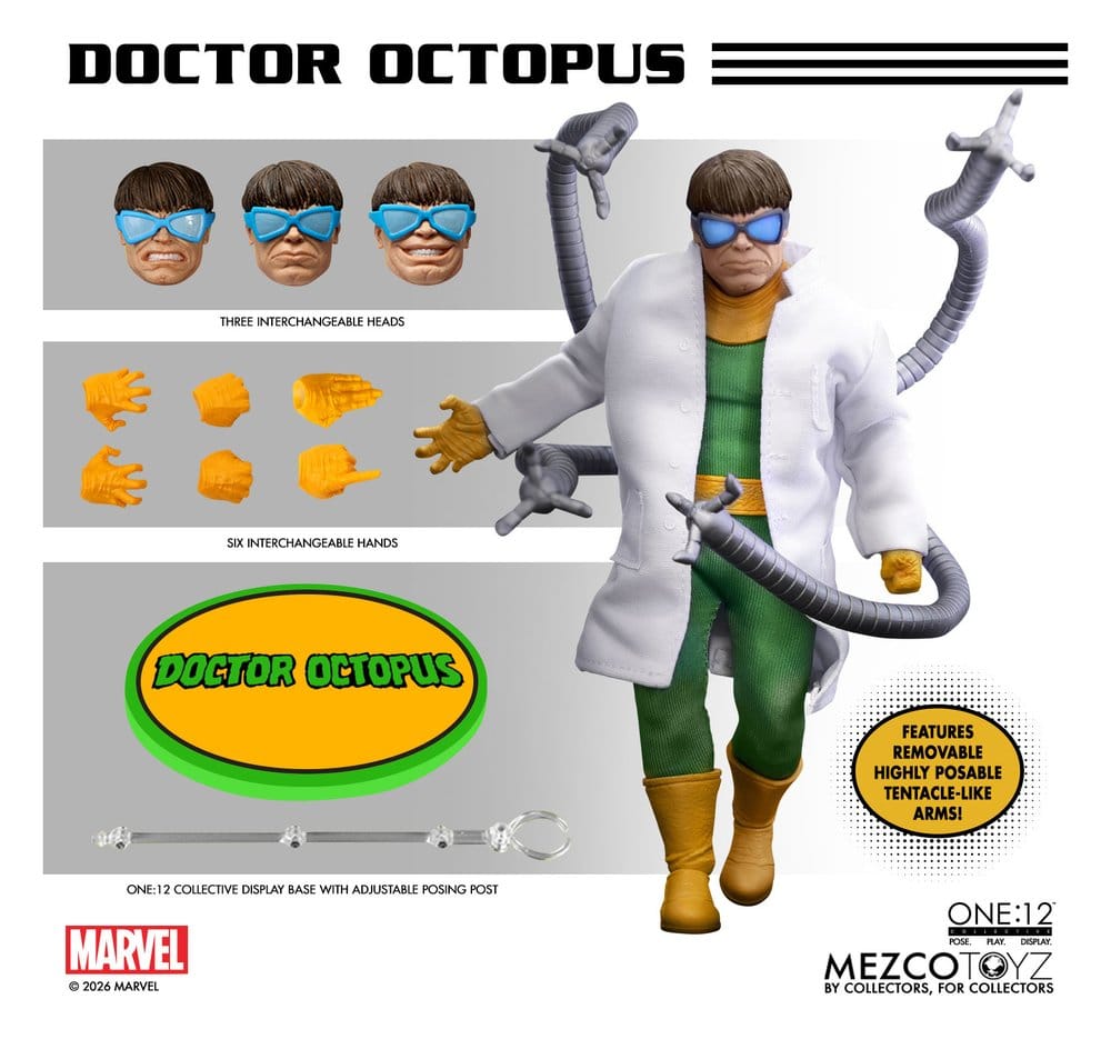 Marvel Comics One:12 Collective Actionfigur 1/12 Doctor Octopus 16 cm - Preorder - ETA: 25.10.2027
