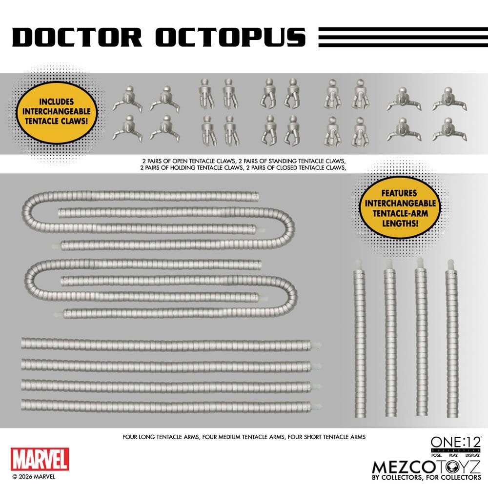 Marvel Comics One:12 Collective Actionfigur 1/12 Doctor Octopus 16 cm - Preorder - ETA: 25.10.2027