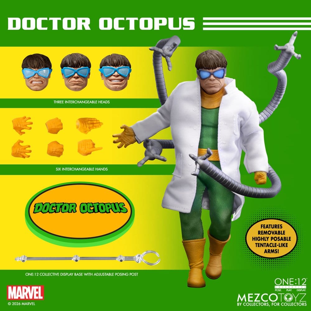 Marvel Comics One:12 Collective Actionfigur 1/12 Doctor Octopus 16 cm - Preorder - ETA: 25.10.2027