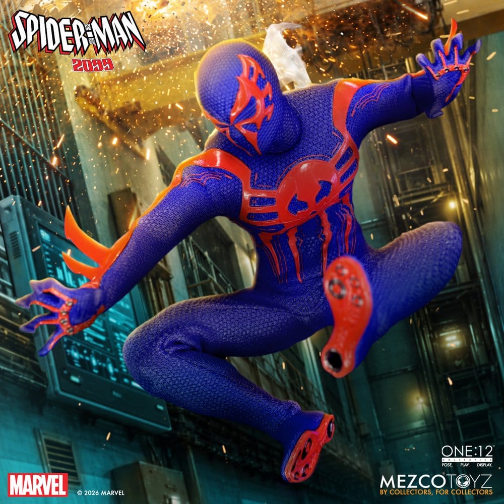 Marvel Comics One:12 Collective Actionfigur 1/12 Spider-Man 2099 17 cm - Preorder - ETA: 28.02.2027