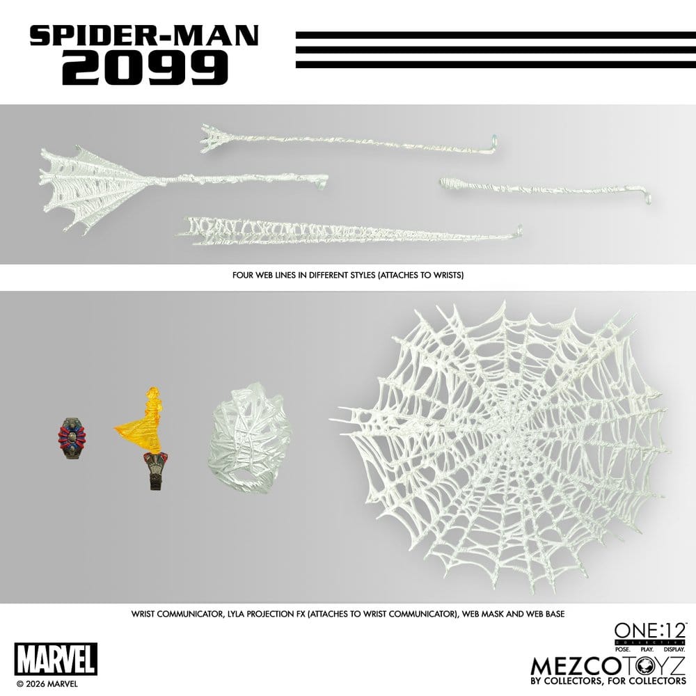 Marvel Comics One:12 Collective Actionfigur 1/12 Spider-Man 2099 17 cm - Preorder - ETA: 28.02.2027