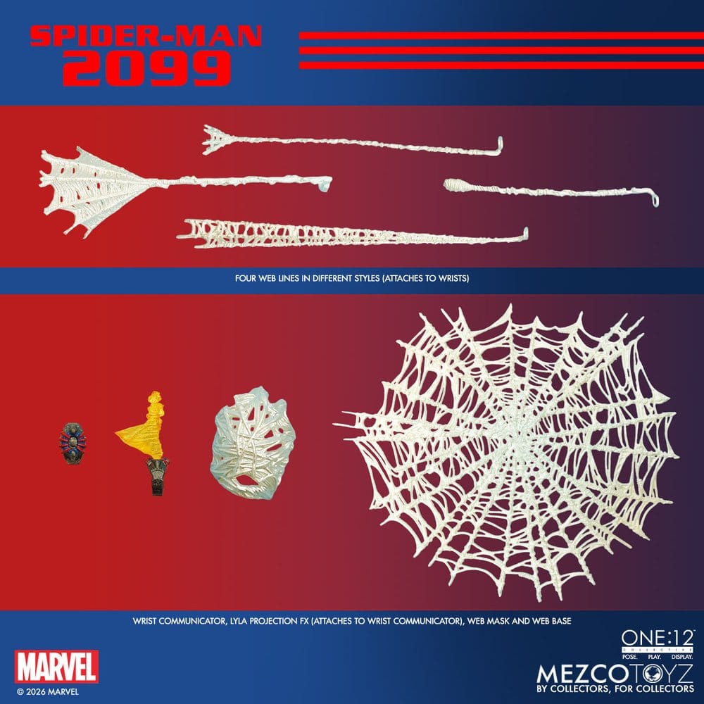 Marvel Comics One:12 Collective Actionfigur 1/12 Spider-Man 2099 17 cm - Preorder - ETA: 28.02.2027