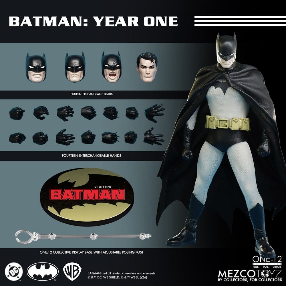 DC Comics Actionfigur 1/12 Batman: Year One 17 cm - Preorder - ETA: 25.11.2026