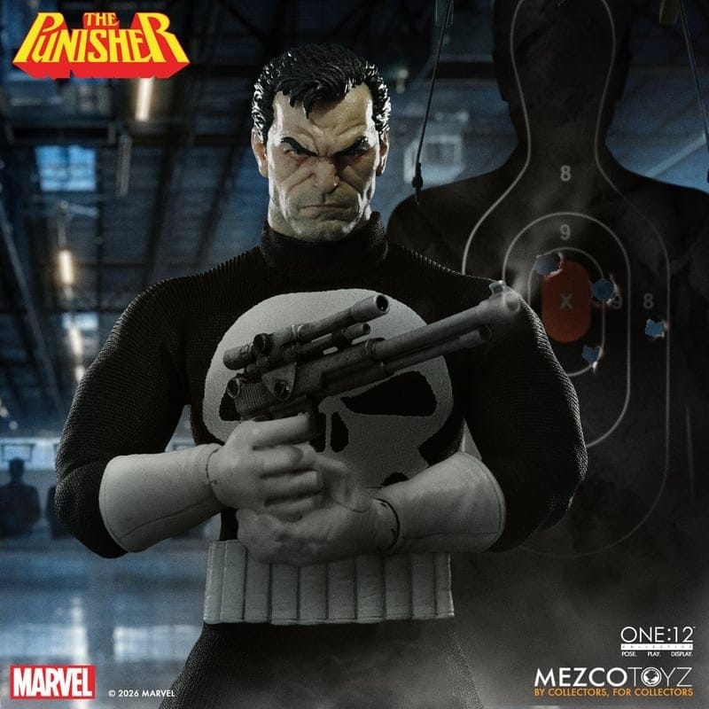Marvel Comics One:12 Collective Actionfigur 1/12 Punisher 17 cm - Preorder - ETA: 25.02.2027
