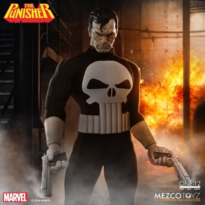 Marvel Comics One:12 Collective Actionfigur 1/12 Punisher 17 cm - Preorder - ETA: 25.02.2027