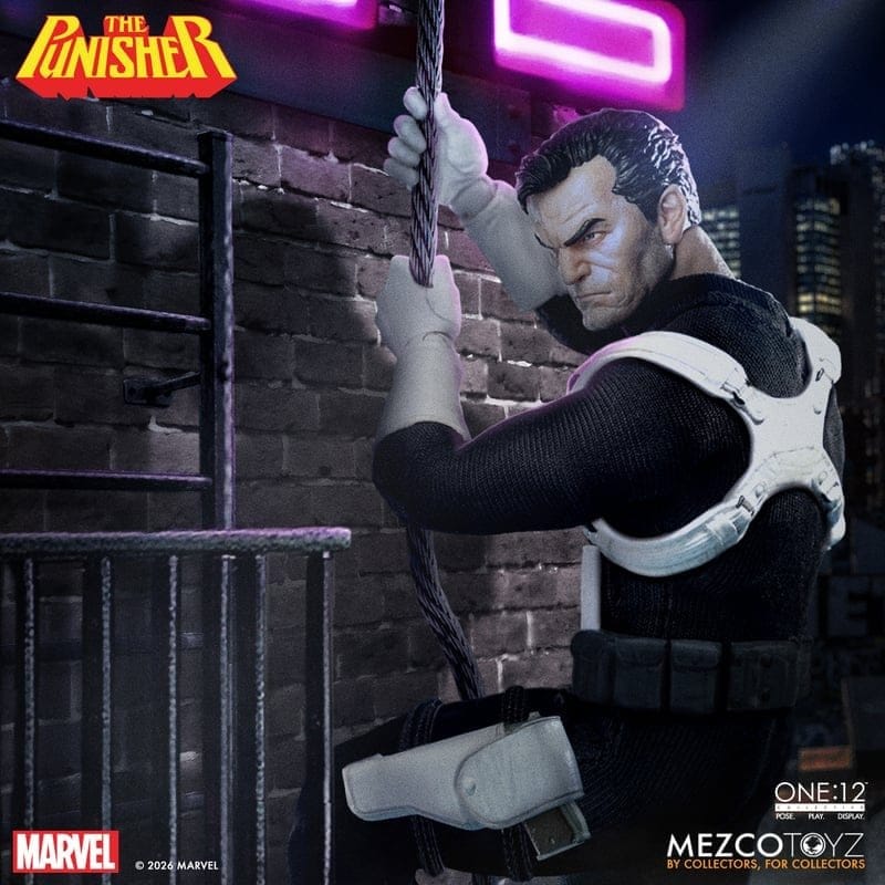 Marvel Comics One:12 Collective Actionfigur 1/12 Punisher 17 cm - Preorder - ETA: 25.02.2027