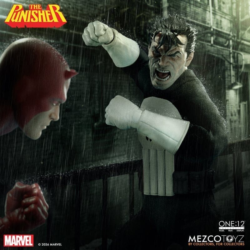 Marvel Comics One:12 Collective Actionfigur 1/12 Punisher 17 cm - Preorder - ETA: 25.02.2027