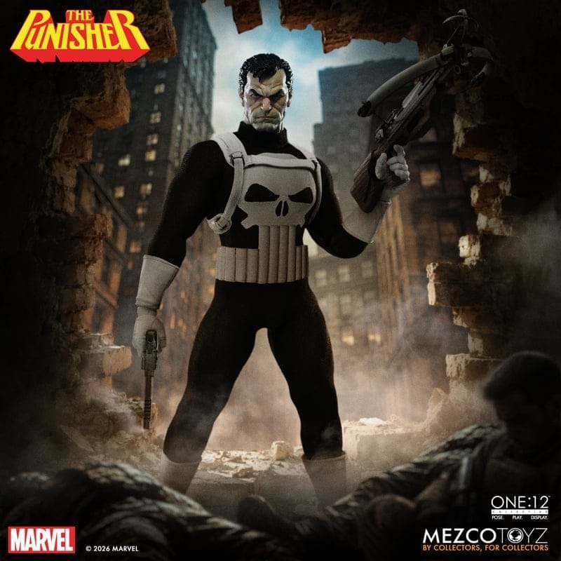 Marvel Comics One:12 Collective Actionfigur 1/12 Punisher 17 cm - Preorder - ETA: 25.02.2027