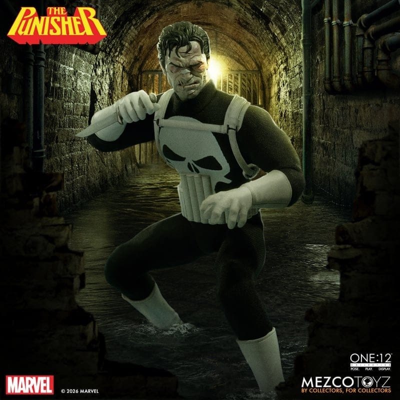 Marvel Comics One:12 Collective Actionfigur 1/12 Punisher 17 cm - Preorder - ETA: 25.02.2027