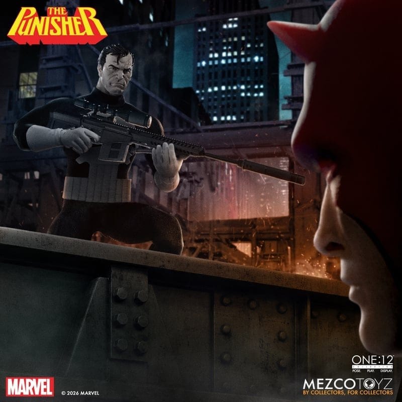 Marvel Comics One:12 Collective Actionfigur 1/12 Punisher 17 cm - Preorder - ETA: 25.02.2027