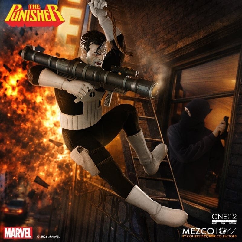 Marvel Comics One:12 Collective Actionfigur 1/12 Punisher 17 cm - Preorder - ETA: 25.02.2027