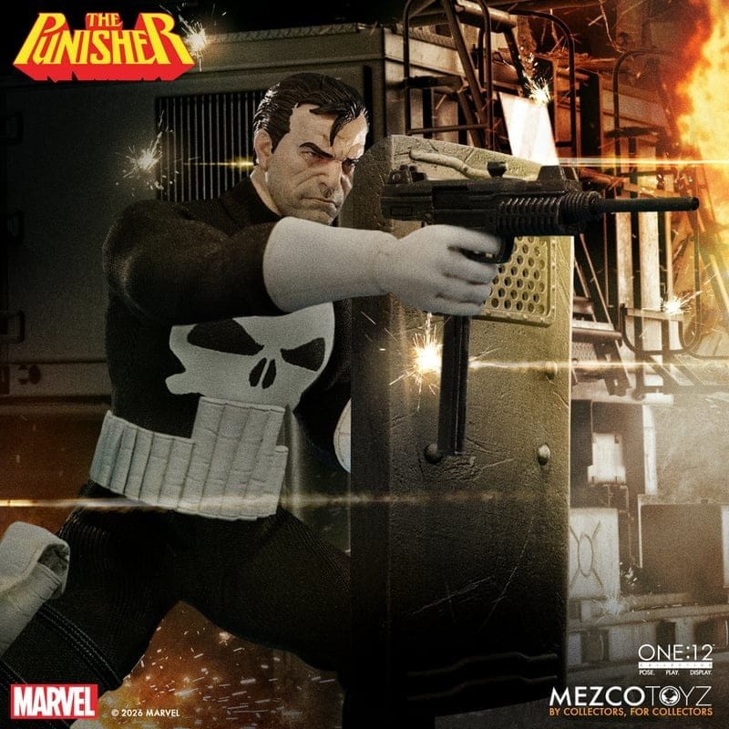 Marvel Comics One:12 Collective Actionfigur 1/12 Punisher 17 cm - Preorder - ETA: 25.02.2027