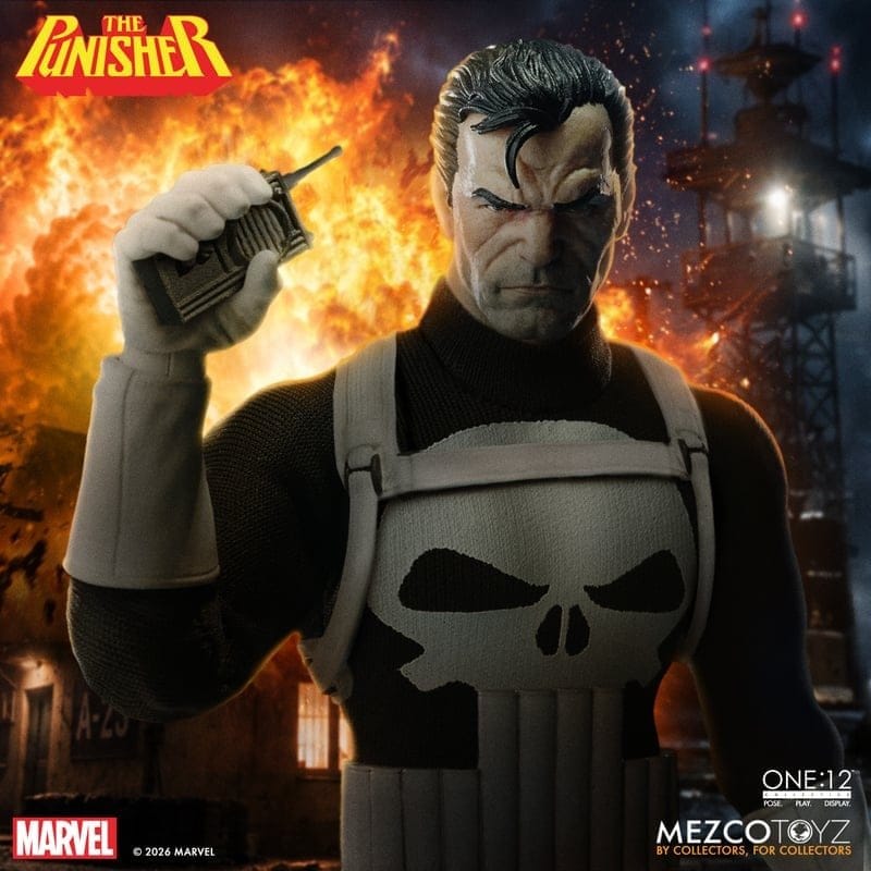 Marvel Comics One:12 Collective Actionfigur 1/12 Punisher 17 cm - Preorder - ETA: 25.02.2027