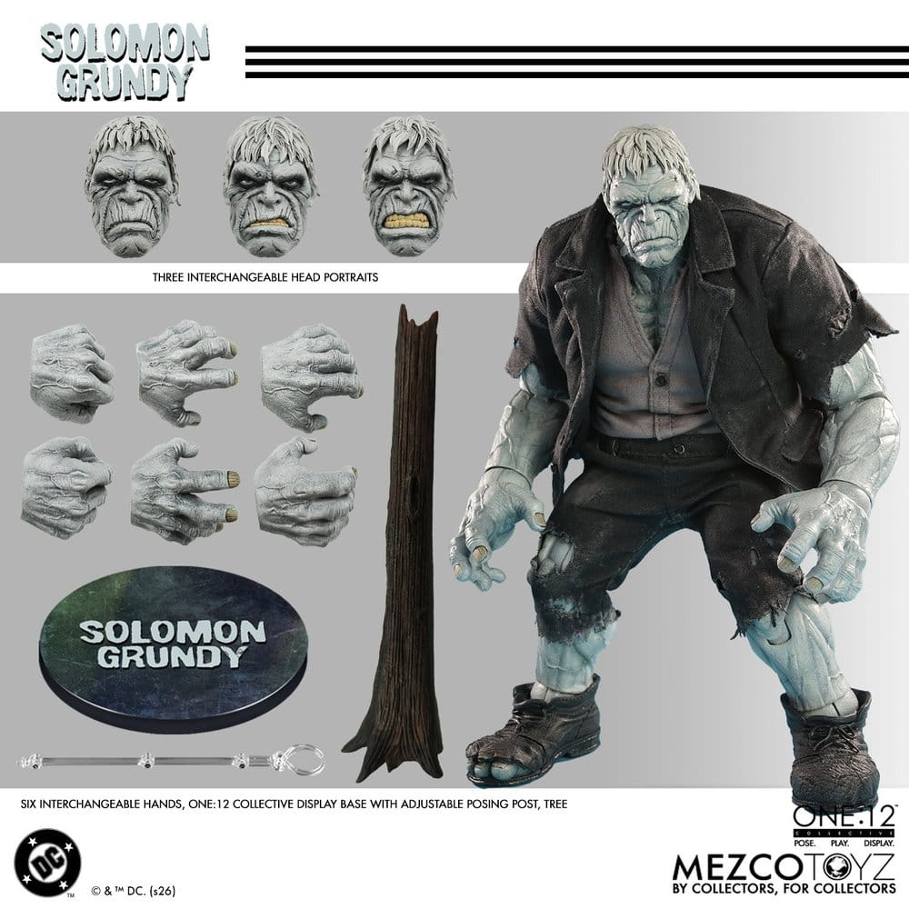 DC Comics One:12 Collective Actionfigur 1/12 Solomon Grundy - Preorder - ETA: 23.04.2027