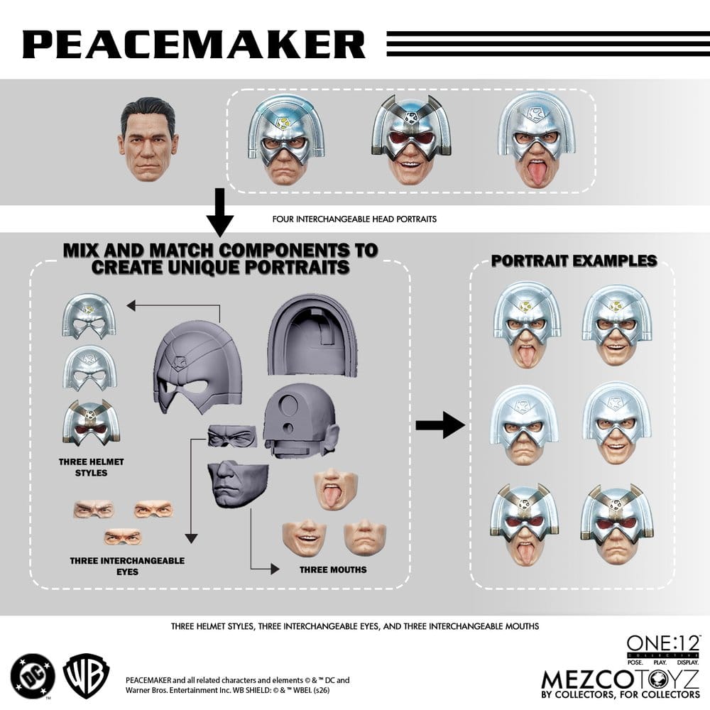 DC Comics One:12 Collective Actionfigur 1/12 Peacemaker 17 cm - Preorder - ETA: 25.06.2027