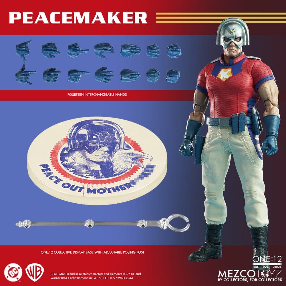 DC Comics One:12 Collective Actionfigur 1/12 Peacemaker 17 cm - Preorder - ETA: 25.06.2027