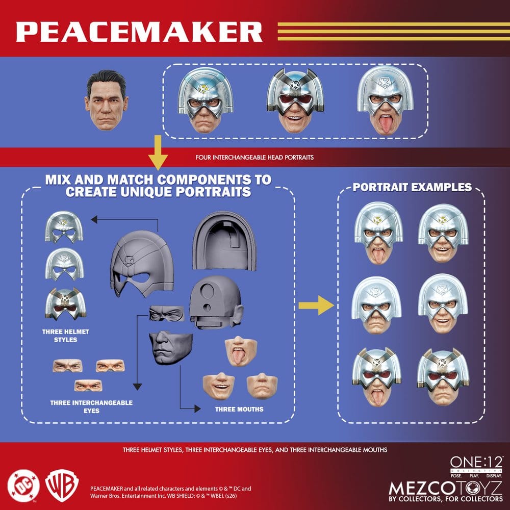 DC Comics One:12 Collective Actionfigur 1/12 Peacemaker 17 cm - Preorder - ETA: 25.06.2027