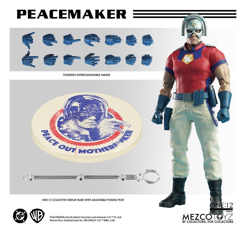 DC Comics One:12 Collective Actionfigur 1/12 Peacemaker 17 cm - Preorder - ETA: 25.06.2027