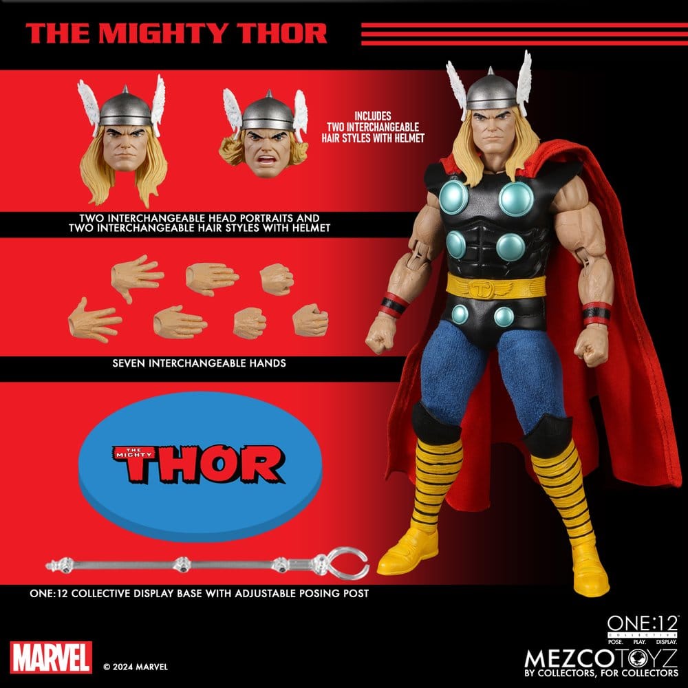 Marvel One:12 Collective Actionfigur 1/12 The Mighty Thor 17 cm - Preorder - ETA: 25.02.2027