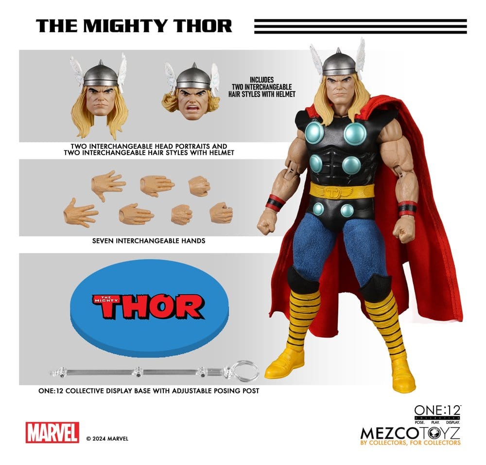 Marvel One:12 Collective Actionfigur 1/12 The Mighty Thor 17 cm - Preorder - ETA: 25.02.2027