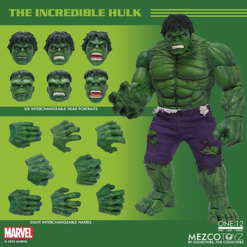 Marvel One:12 Collective Actionfigur 1/12 Hulk 19 cm - Preorder - ETA: 28.09.2026