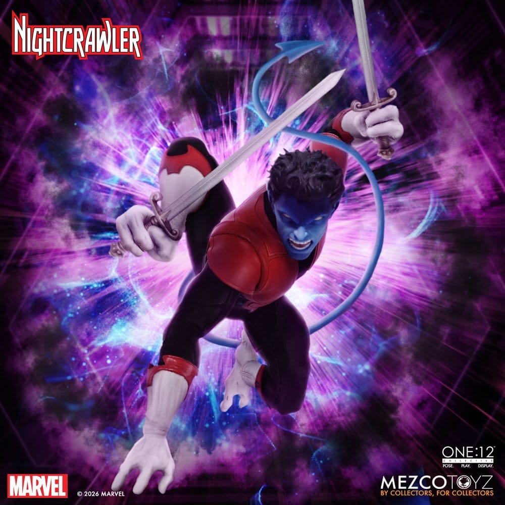 Marvel X-Men One:12 Collective Actionfigur 1/12 Nightcrawler 16 cm - Preorder - ETA: 28.12.2026