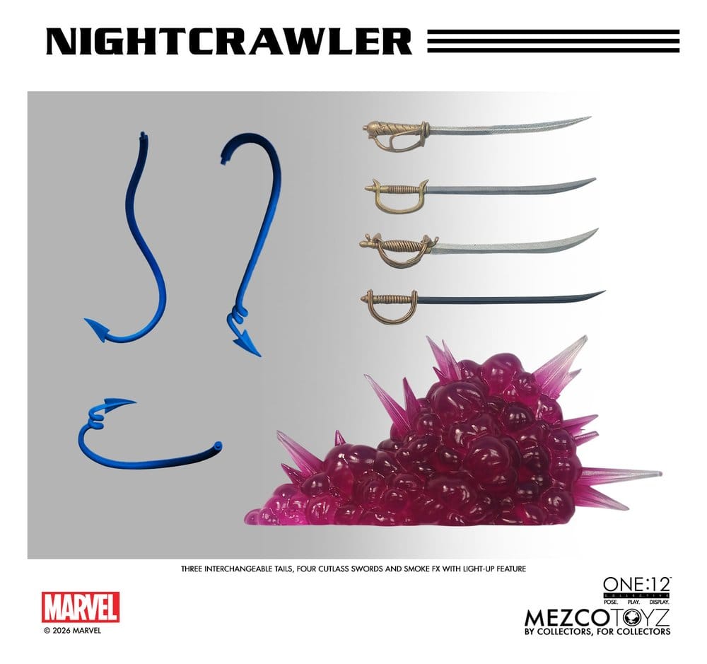 Marvel X-Men One:12 Collective Actionfigur 1/12 Nightcrawler 16 cm - Preorder - ETA: 28.12.2026
