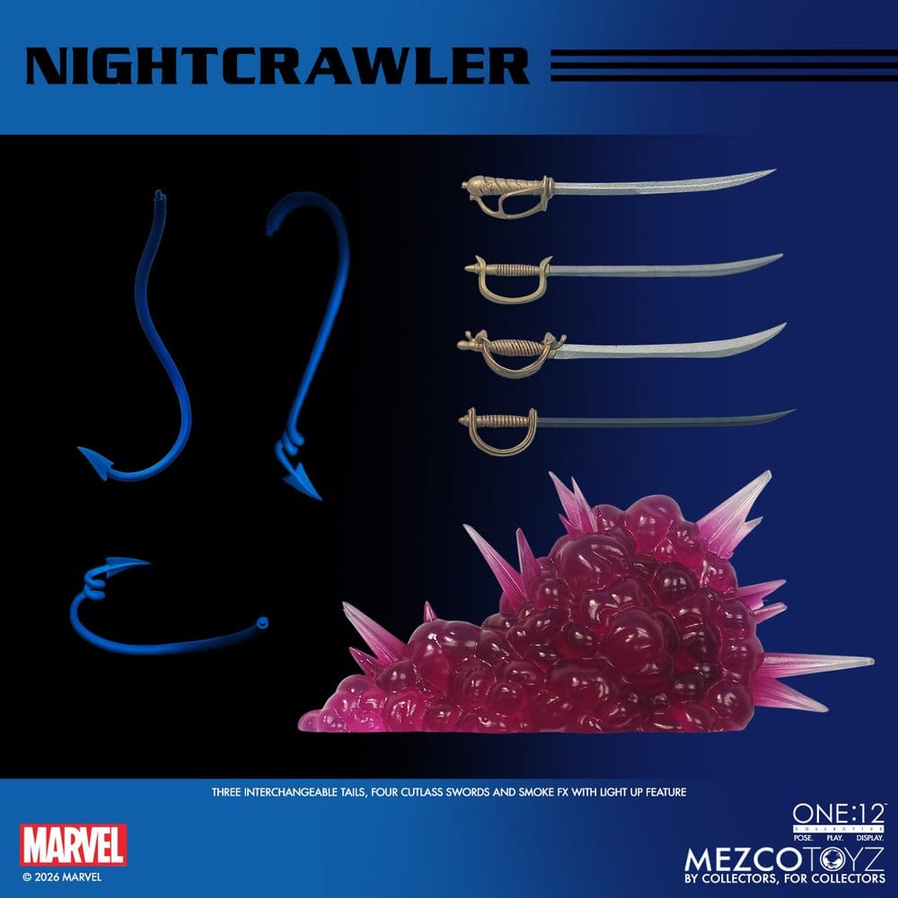 Marvel X-Men One:12 Collective Actionfigur 1/12 Nightcrawler 16 cm - Preorder - ETA: 28.12.2026
