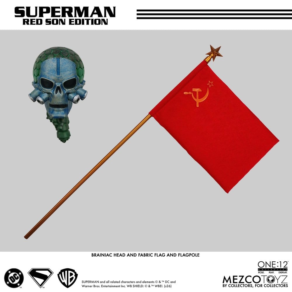 DC Comics One:12 Collective Actionfigur 1/12 Superman: Red Son 17 cm - Preorder - ETA: 25.02.2027