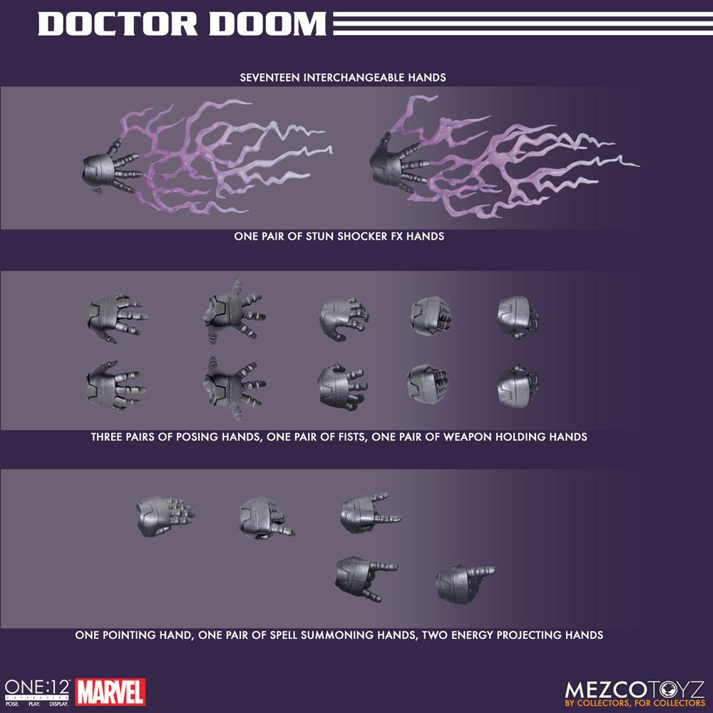 Marvel Actionfigur 1/12 Doctor Doom 17 cm - Preorder - ETA: 28.12.2026