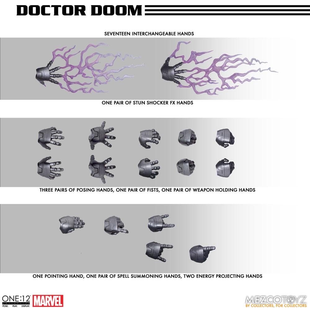 Marvel Actionfigur 1/12 Doctor Doom 17 cm - Preorder - ETA: 28.12.2026