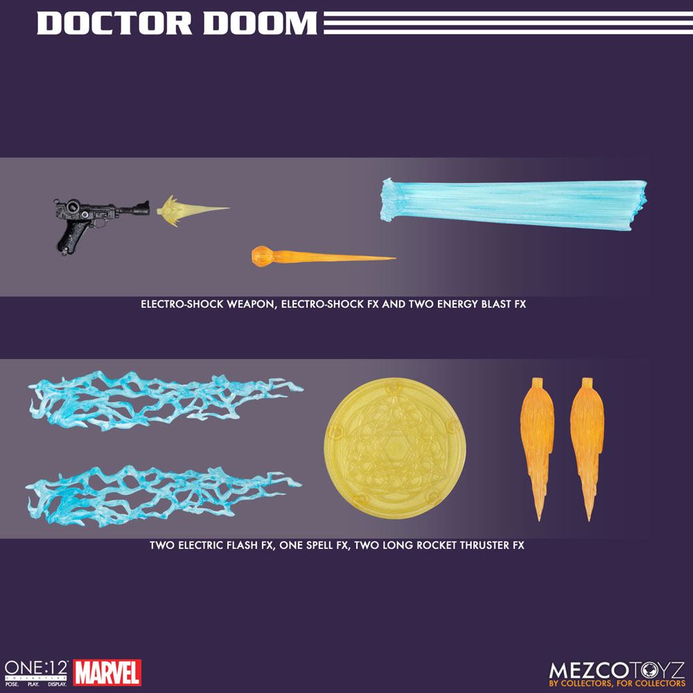 Marvel Actionfigur 1/12 Doctor Doom 17 cm - Preorder - ETA: 28.12.2026