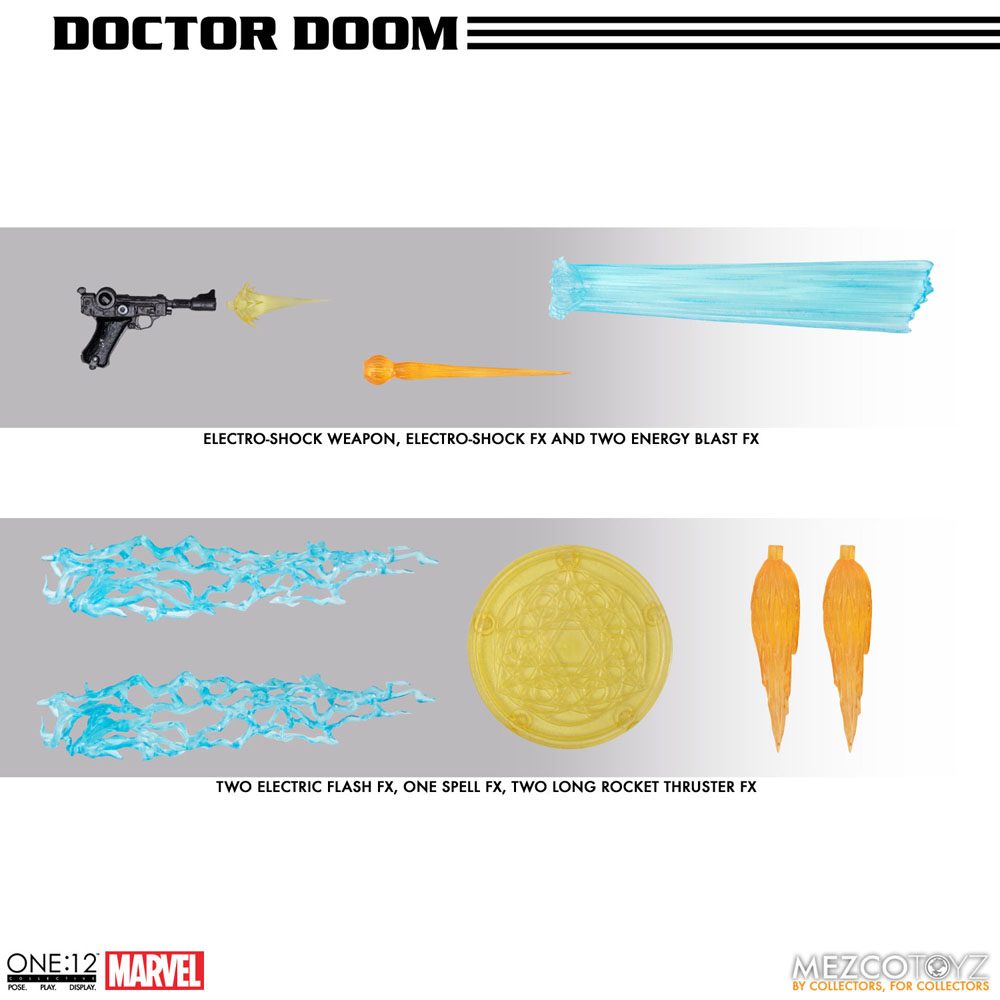 Marvel Actionfigur 1/12 Doctor Doom 17 cm - Preorder - ETA: 28.12.2026