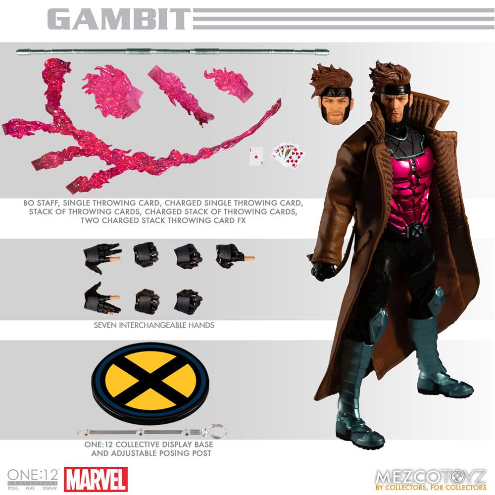 Marvel Actionfigur 1/12 Gambit 17 cm - Preorder - ETA: 25.11.2026
