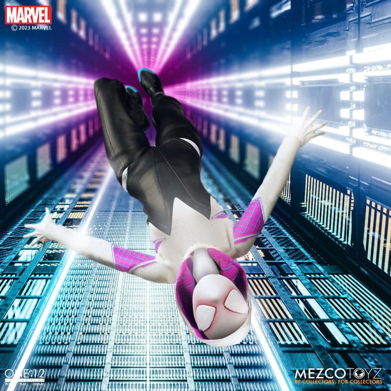Marvel Actionfigur 1/12 Ghost-Spider from Earth-65 16 cm - Versand: 5-7 Tage nach Bestellung