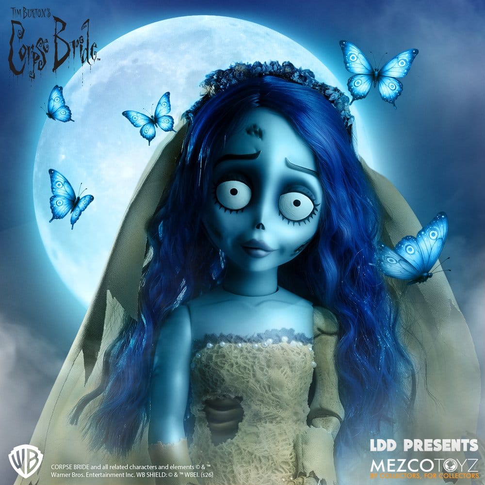 Corpse Bride - Hochzeit mit einer Leiche LDD Presents Puppe Emily 25 cm - Preorder - ETA: 25.02.2027