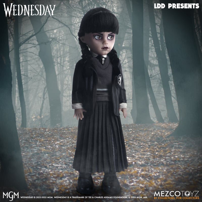 Wednesday LDD Presents Puppe Wednesday Nevermore Academy Uniform 25 cm - Versand: 7 Tage nach Bestellung