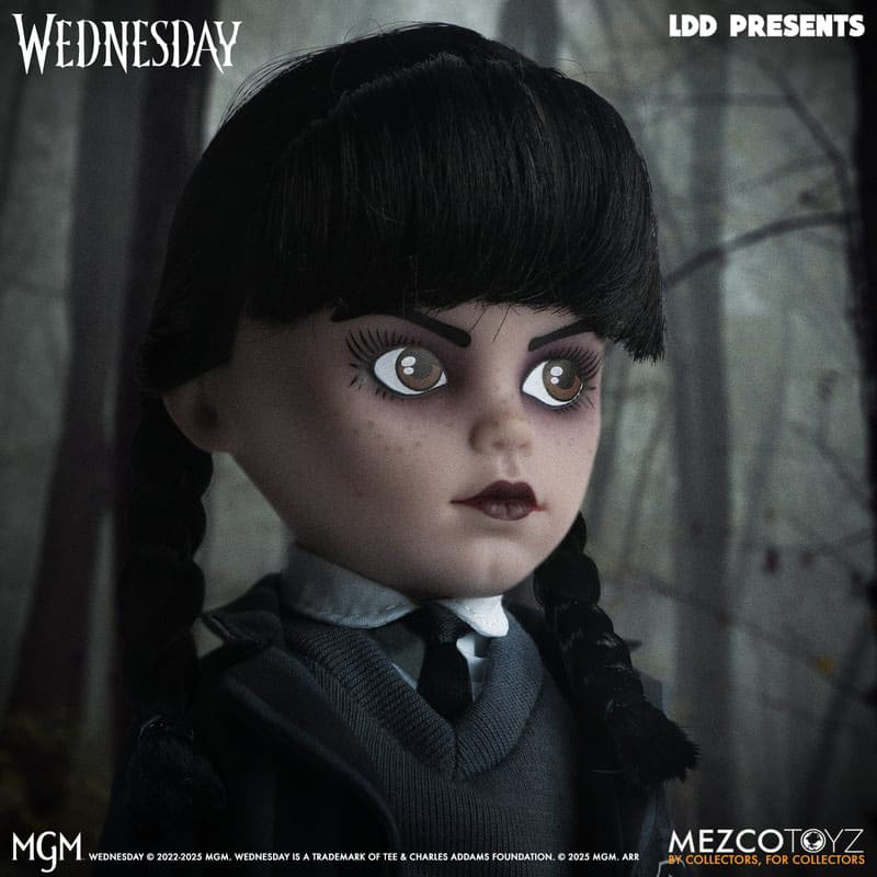 Wednesday LDD Presents Puppe Wednesday Nevermore Academy Uniform 25 cm - Versand: 7 Tage nach Bestellung