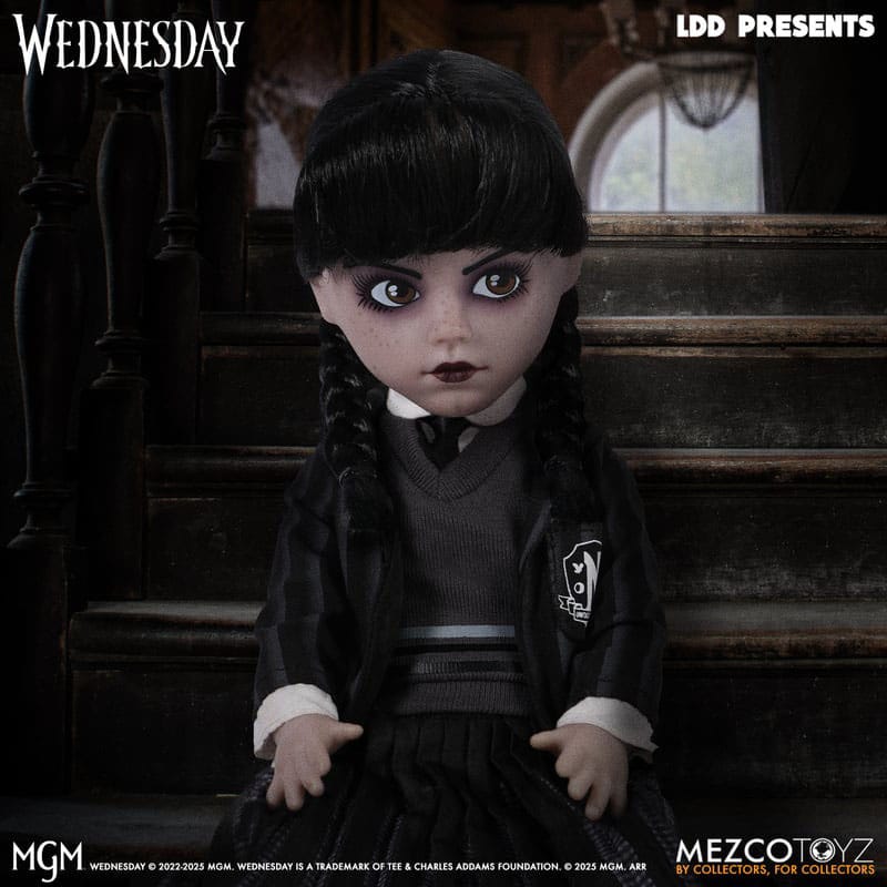 Wednesday LDD Presents Puppe Wednesday Nevermore Academy Uniform 25 cm - Versand: 7 Tage nach Bestellung