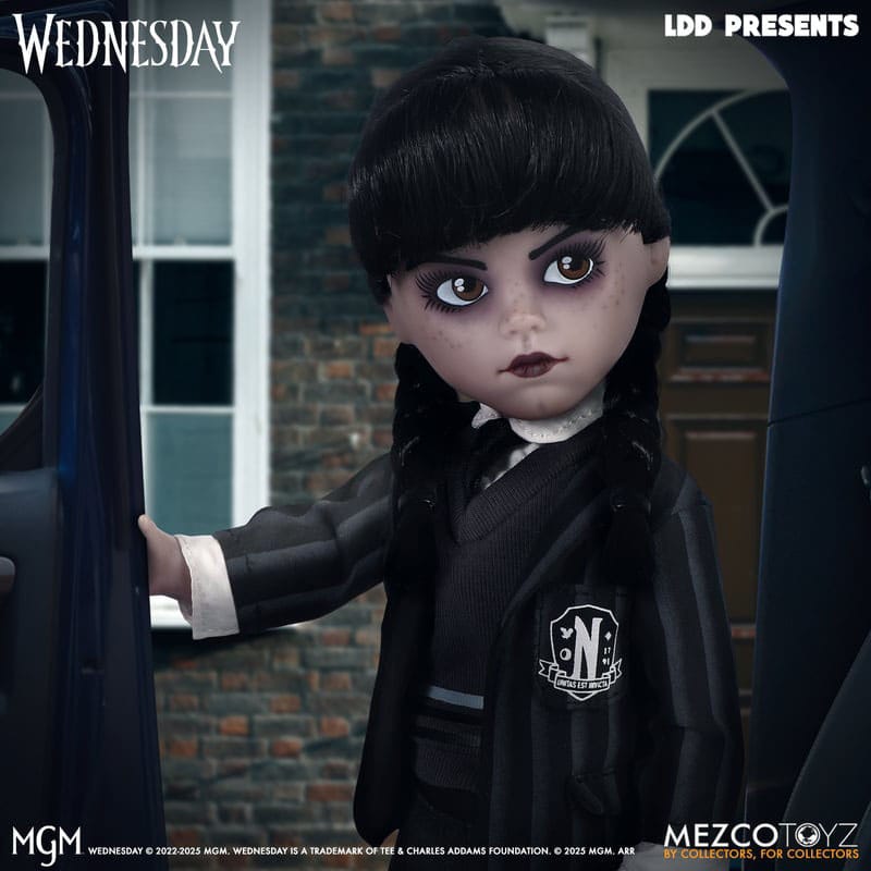 Wednesday LDD Presents Puppe Wednesday Nevermore Academy Uniform 25 cm - Versand: 7 Tage nach Bestellung