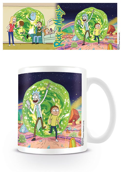 Rick and Morty Tasse Portal - Versand: 7 Tage nach Bestellung