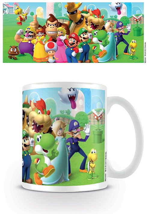 Super Mario Tasse Mushroom Kingdom  - Versand: 5-7 Tage nach Bestellung