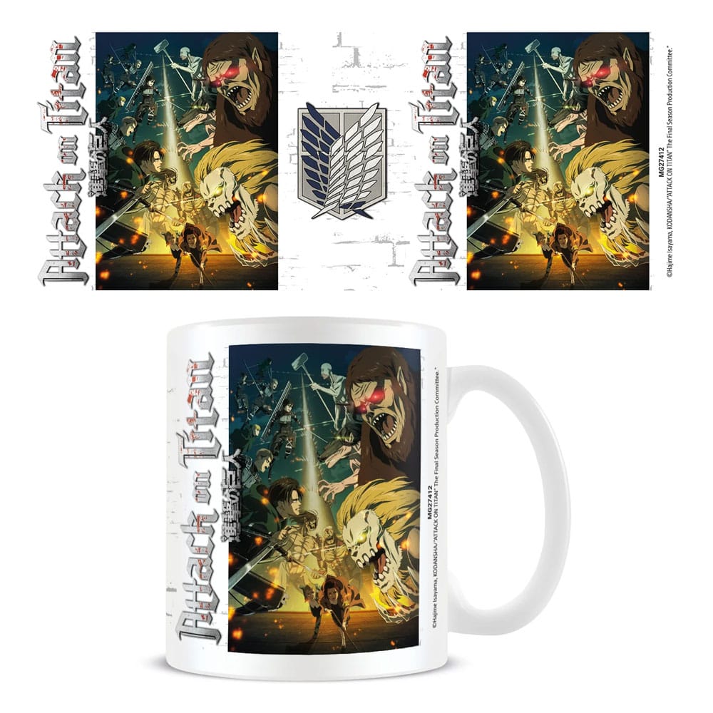 Attack on Titan Tasse Special Ops Squad vs Titans - Preorder - ETA: 11.08.2026