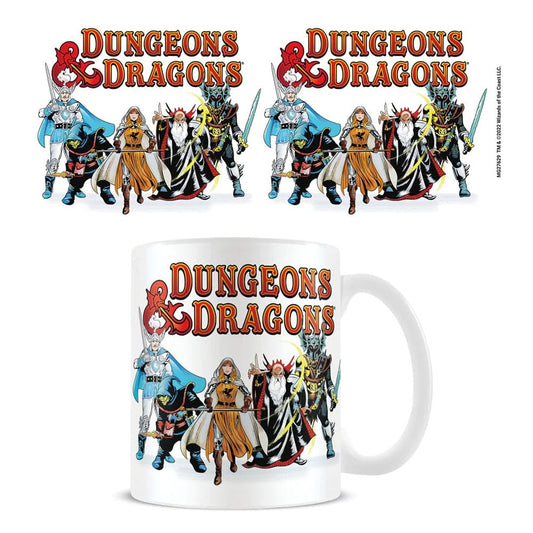 Dungeons & Dragons Tasse Retro Group - Versand: 7 Tage nach Bestellung